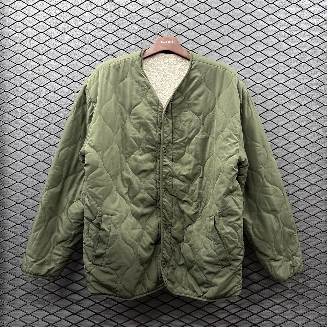 JPN VINTAGE 리버시블 M-65 라이너 자켓 보아퍼 디테일 올리브 상품이미지2