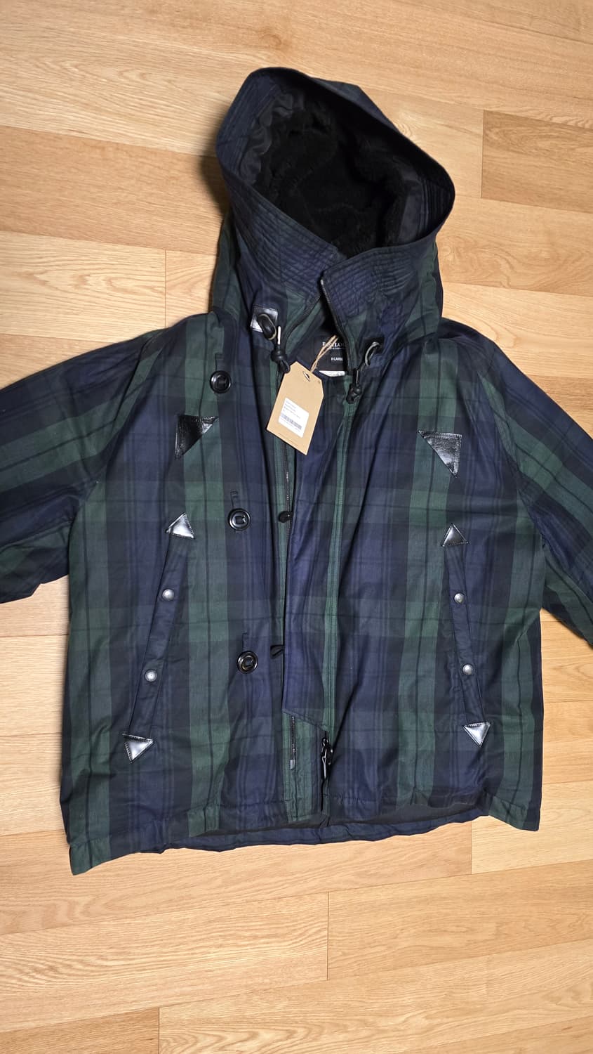 이스트로그 N3B SHORT DOWN BLACK WATCH WAX XL 상품이미지4