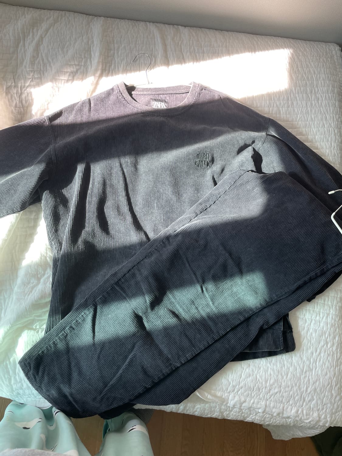 자라 코듀로이 맨투맨 세트 상품이미지2