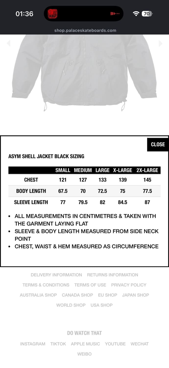 팔라스 ASYM 자켓 블랙 M 상품이미지3
