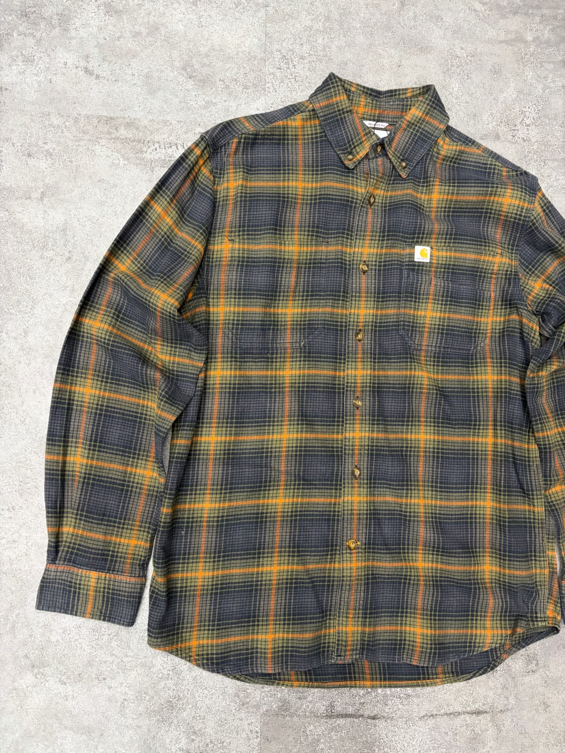칼하트 플란넬 체크 셔츠 상품이미지2