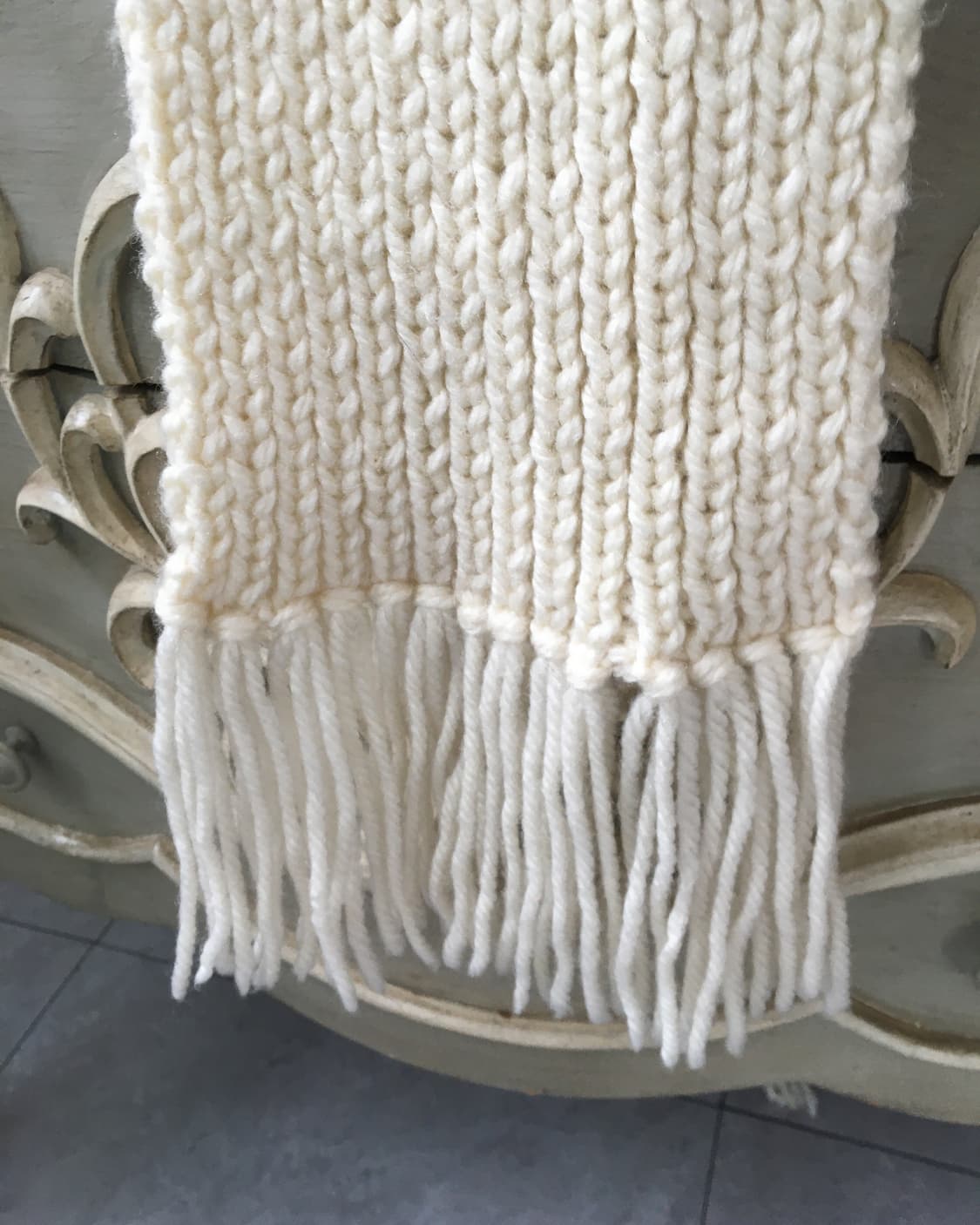 fringe knit muffler 상품이미지3