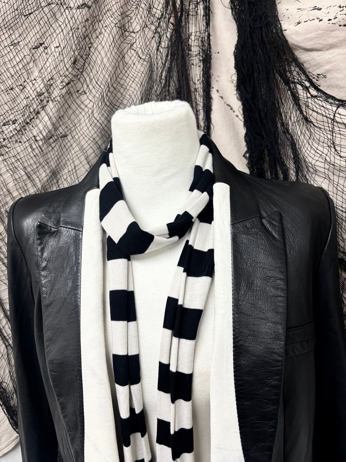 4Black&White Scarf 2.5 상품이미지5