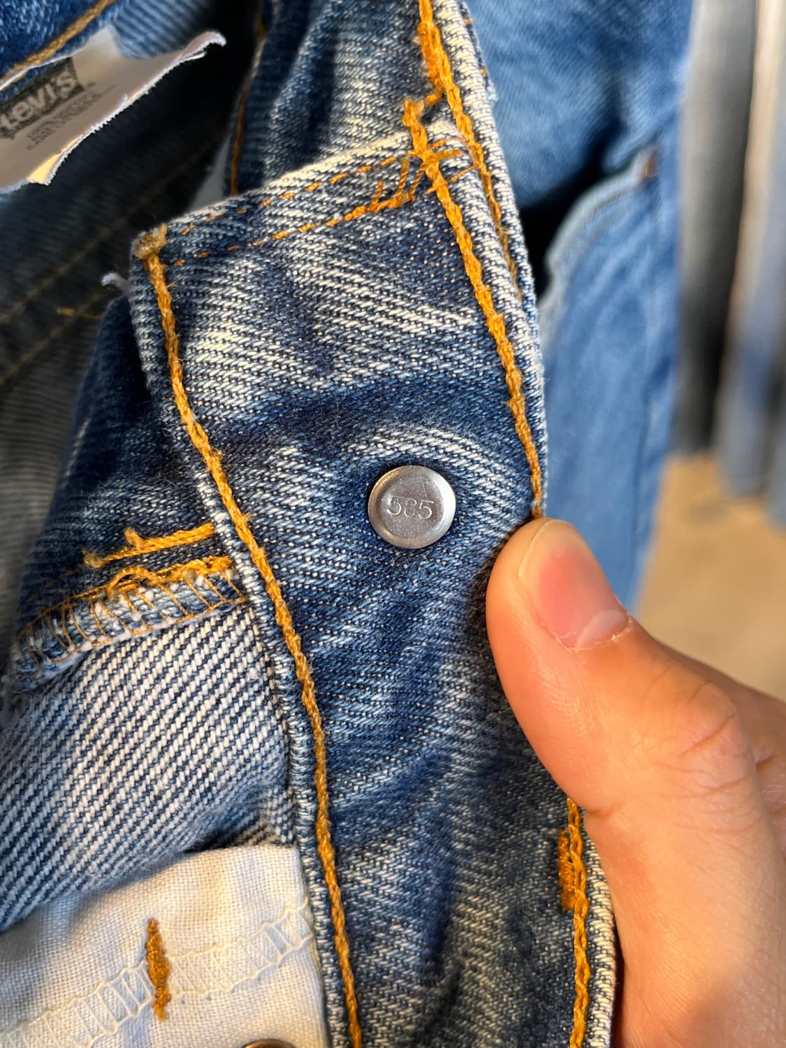 80s 리바이스517 오렌지탭 32*29 상품이미지6