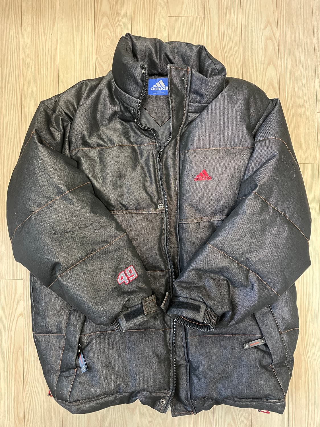 아디다스 덕다운 데님 패딩 상품이미지1