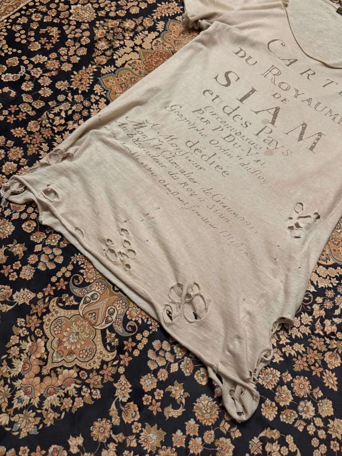 'GOA' damged t-shirt 상품이미지3