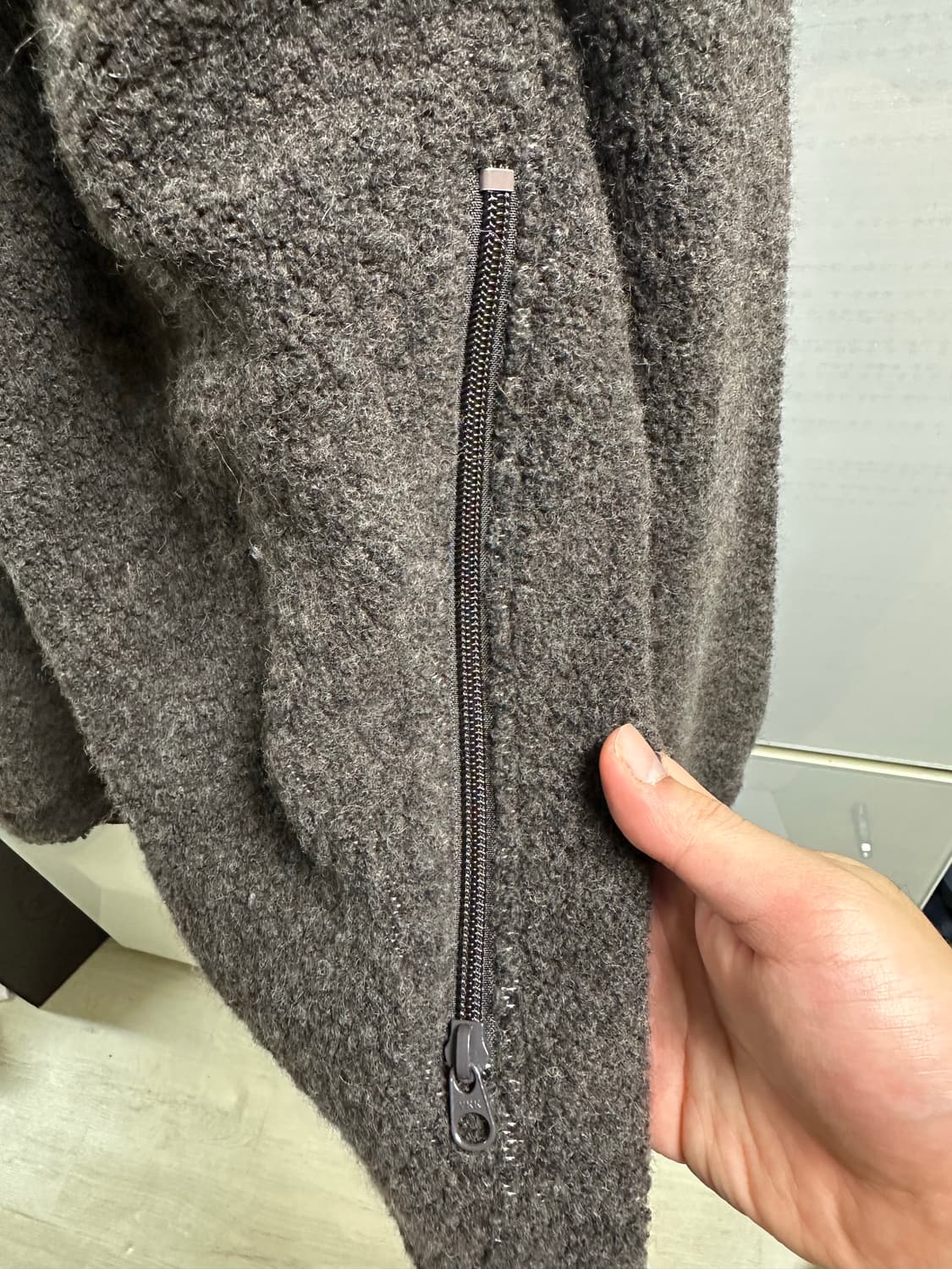 CIOTA 시오타 수빈 코튼 파일 블루종 재킷 상품이미지4