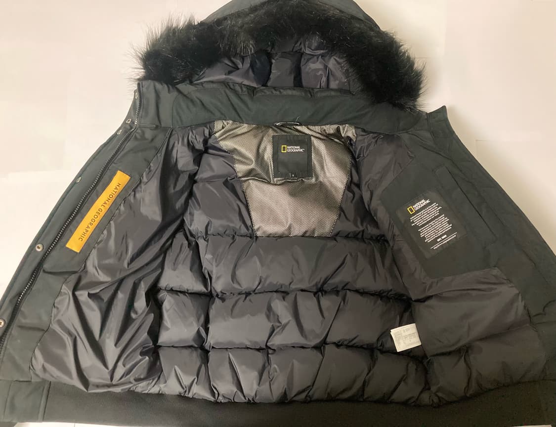 여성 타루가 퍼 트리밍 후디 구스다운 점퍼 CARBON BLACK/ 90 상품이미지4