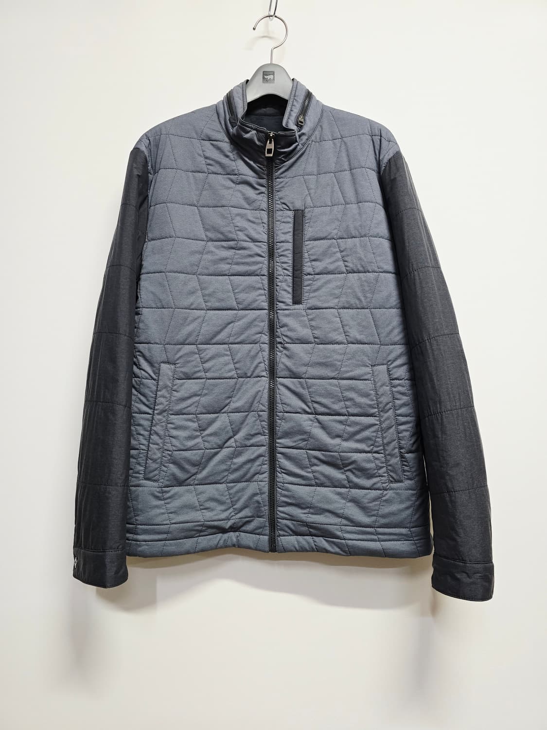 프랑코페라로 차콜 그레이 퀼팅 점퍼105 상품이미지1