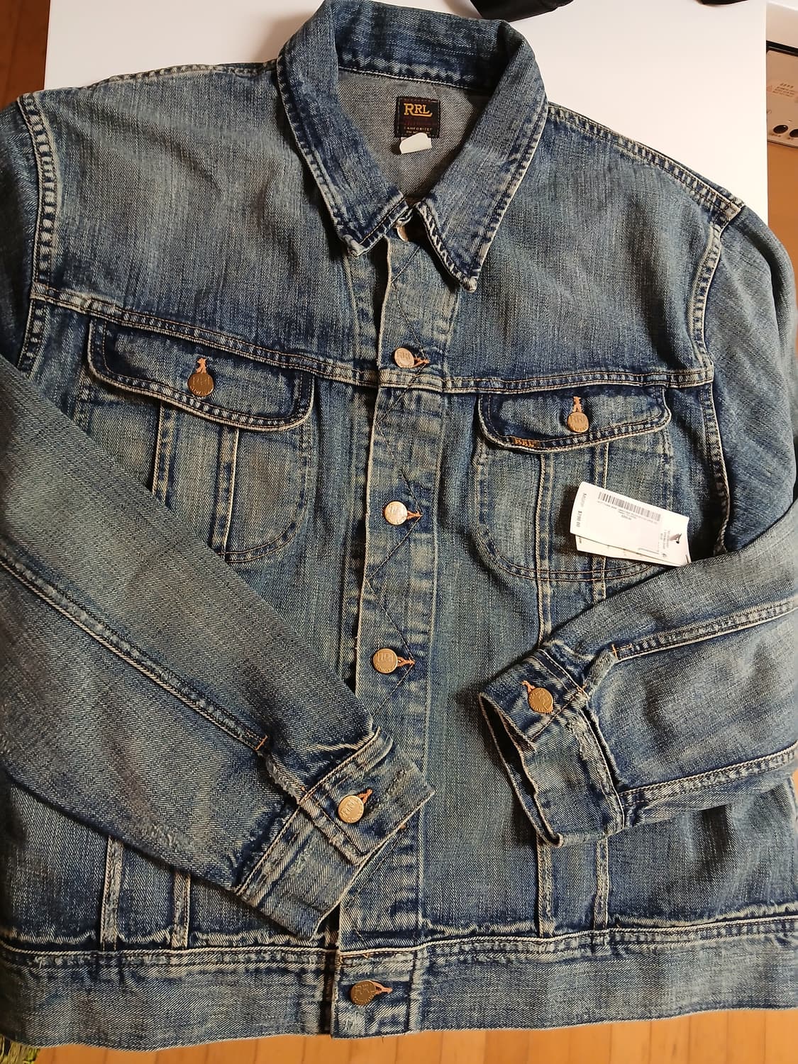더블알엘 RRL lot271 Lee 청자켓 XXL (이동휘 자켓) 상품이미지1