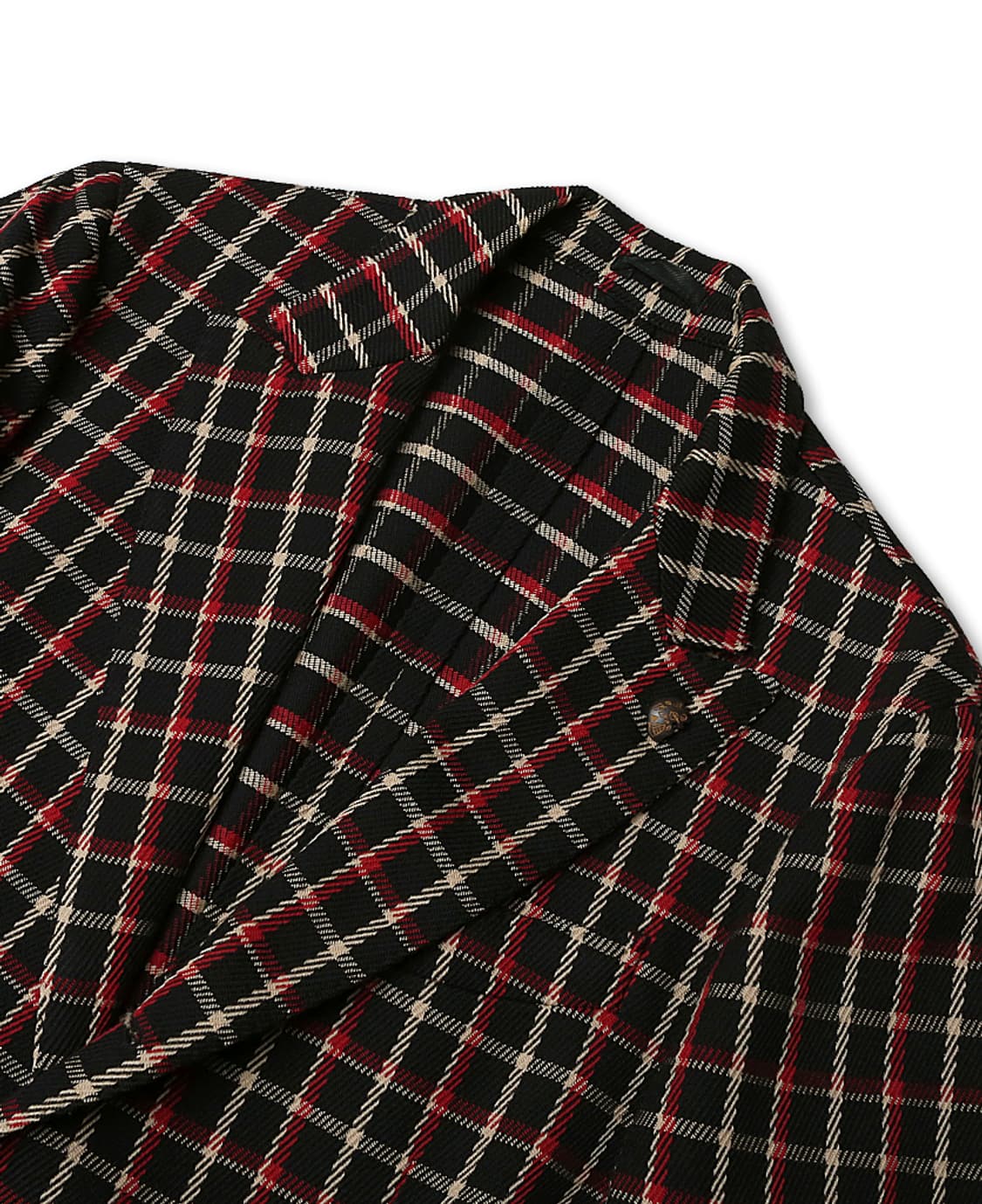 가브리엘 파시니 [Gabriele Pasini] 빈티지 블랙 체크 자켓 상품이미지2