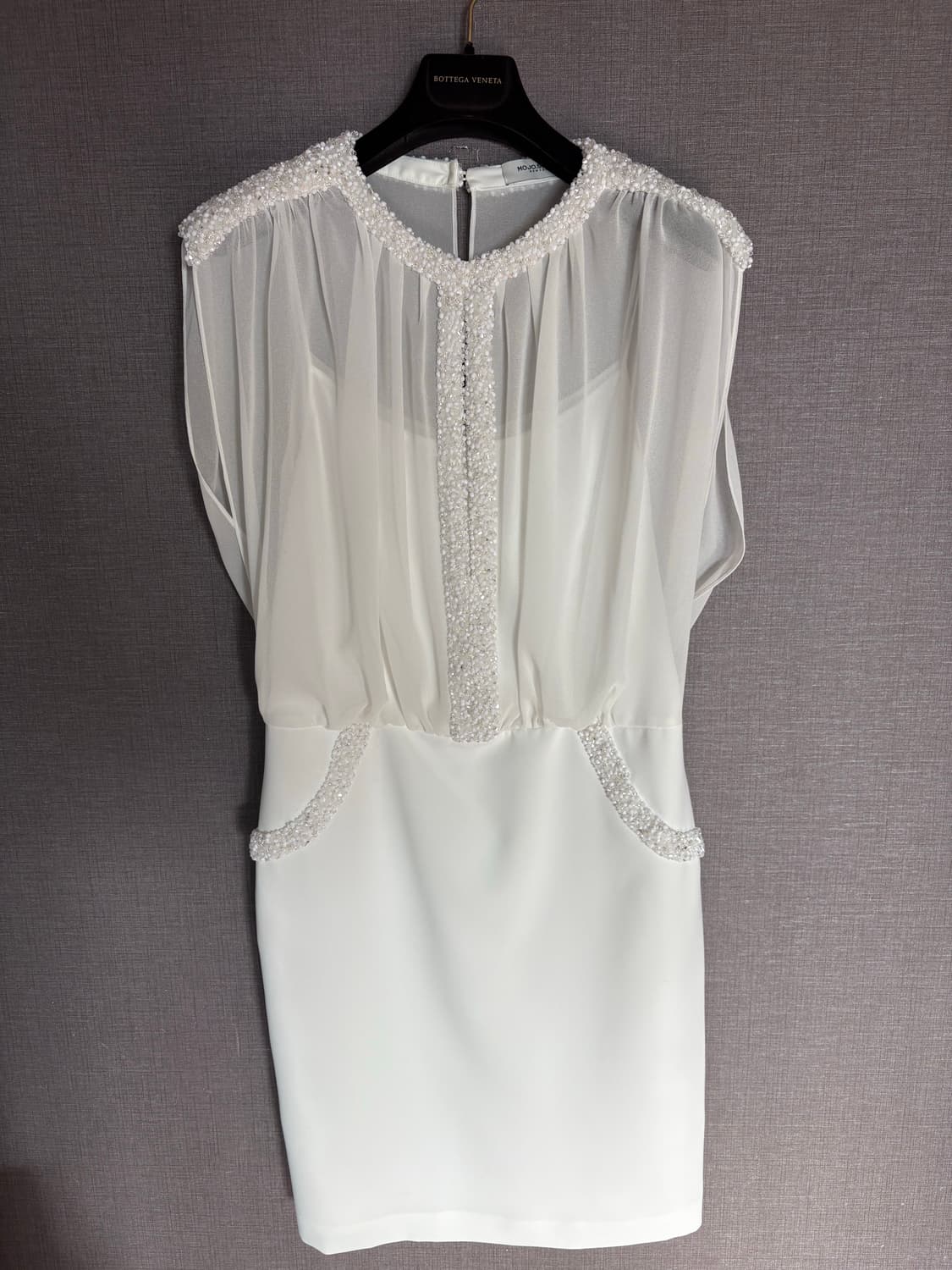 MOJO.S.PHINE 화이트 미니 원피스 상품이미지1