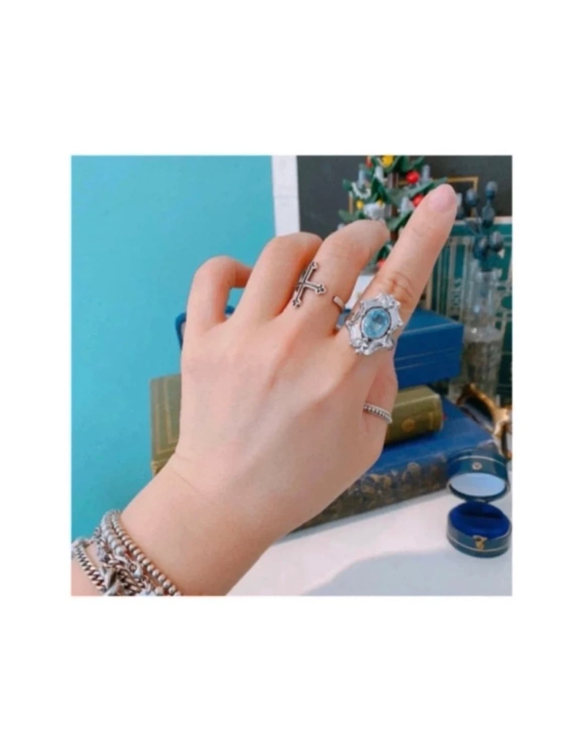 알멘드로 빈티지 반지 상품이미지1