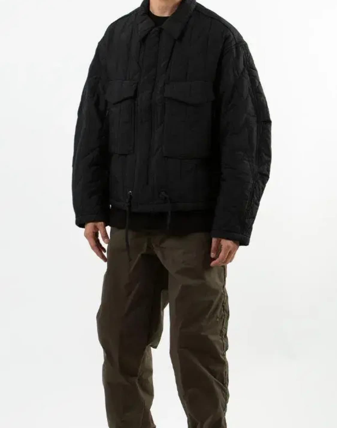 언어펙티드 퀼티드 셔츠 자켓 상품이미지1