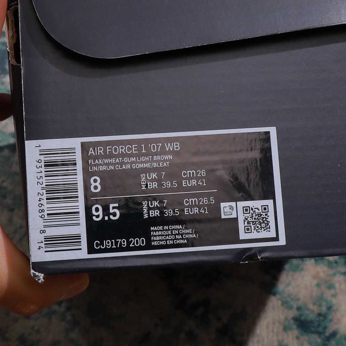 NIKE 나이키 에어 포스 1 '07 LV8 위트 된장 270 상품이미지6