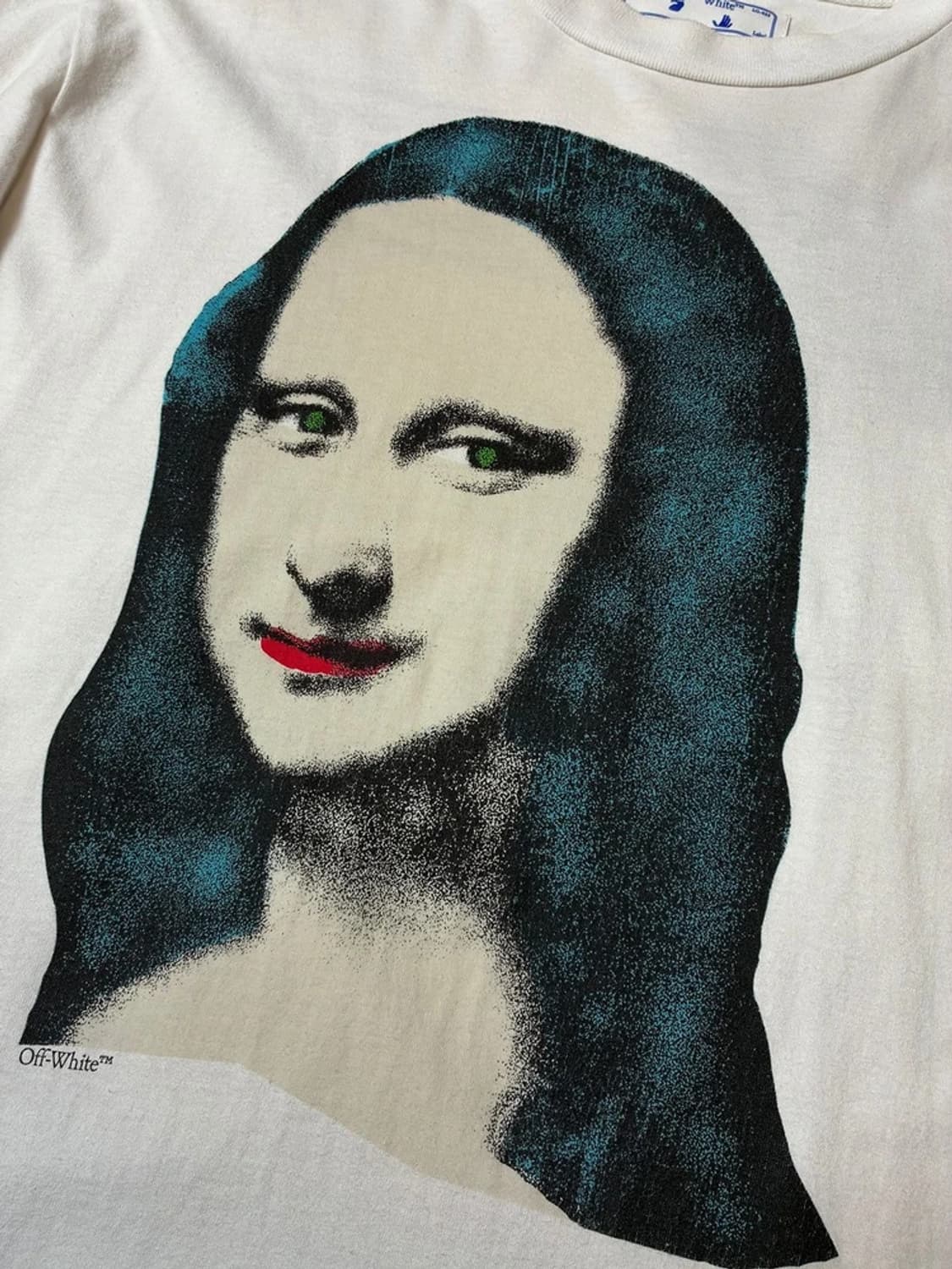 오프화이트 Off-White 모나리자 애로우 오버 숏슬리브 PN9162 상품이미지3