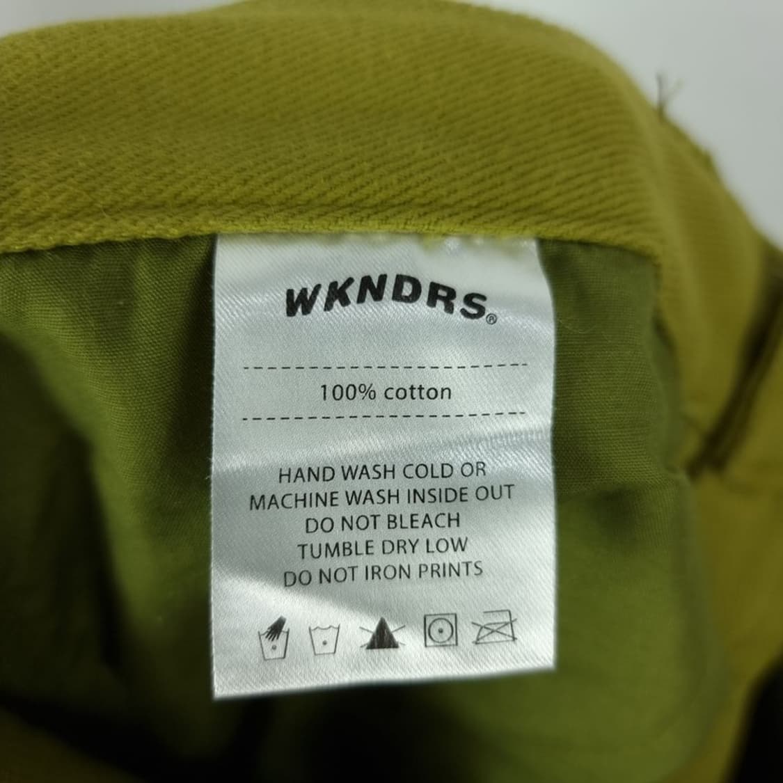 [위캔더스] 레트로 퓨처 팬츠 카키 면바지 M19988 상품이미지9