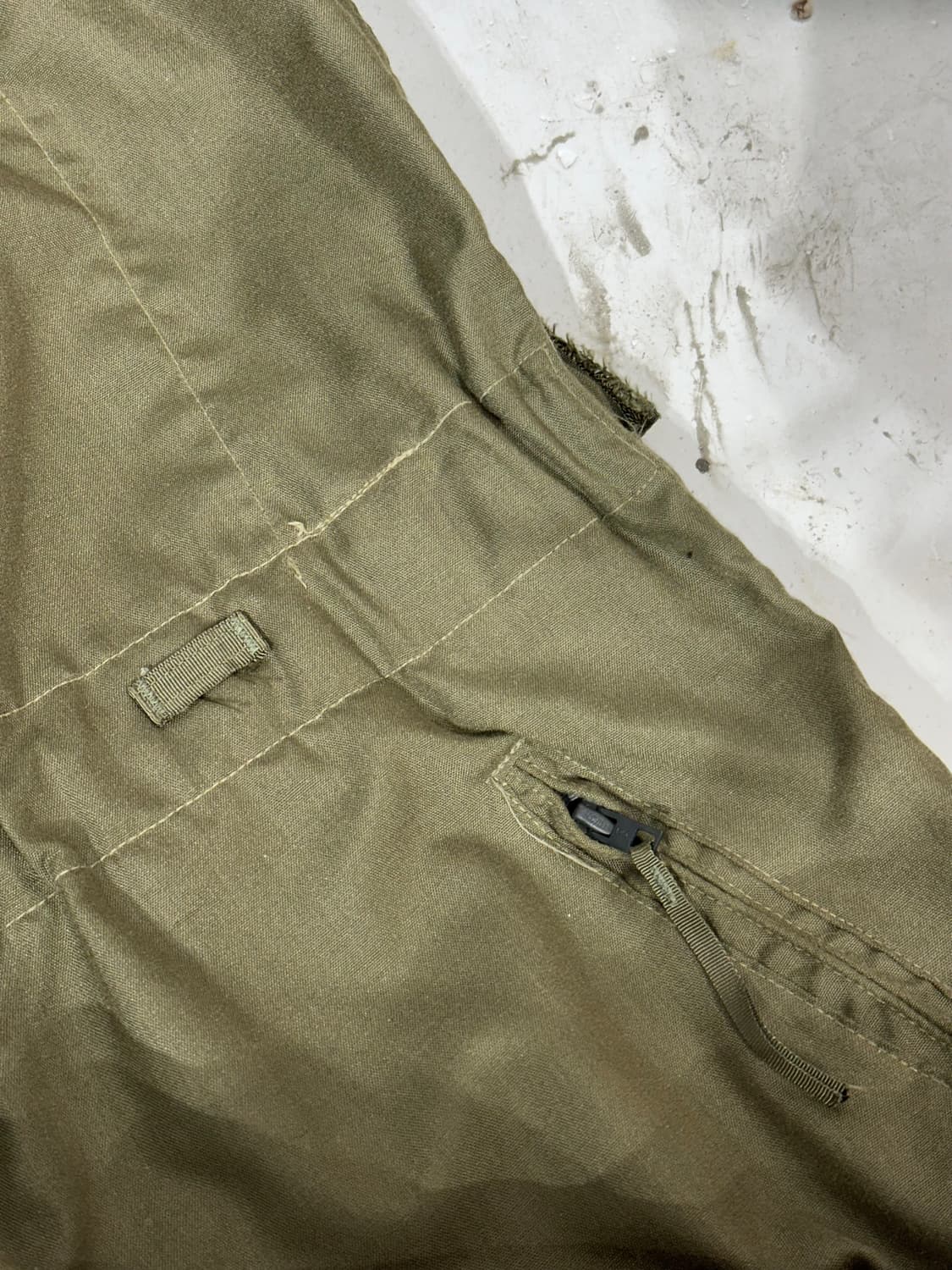 빈티지 카키 미군 cvc 전차병 밀리터리 점프수트 조종사 군복  상품이미지6