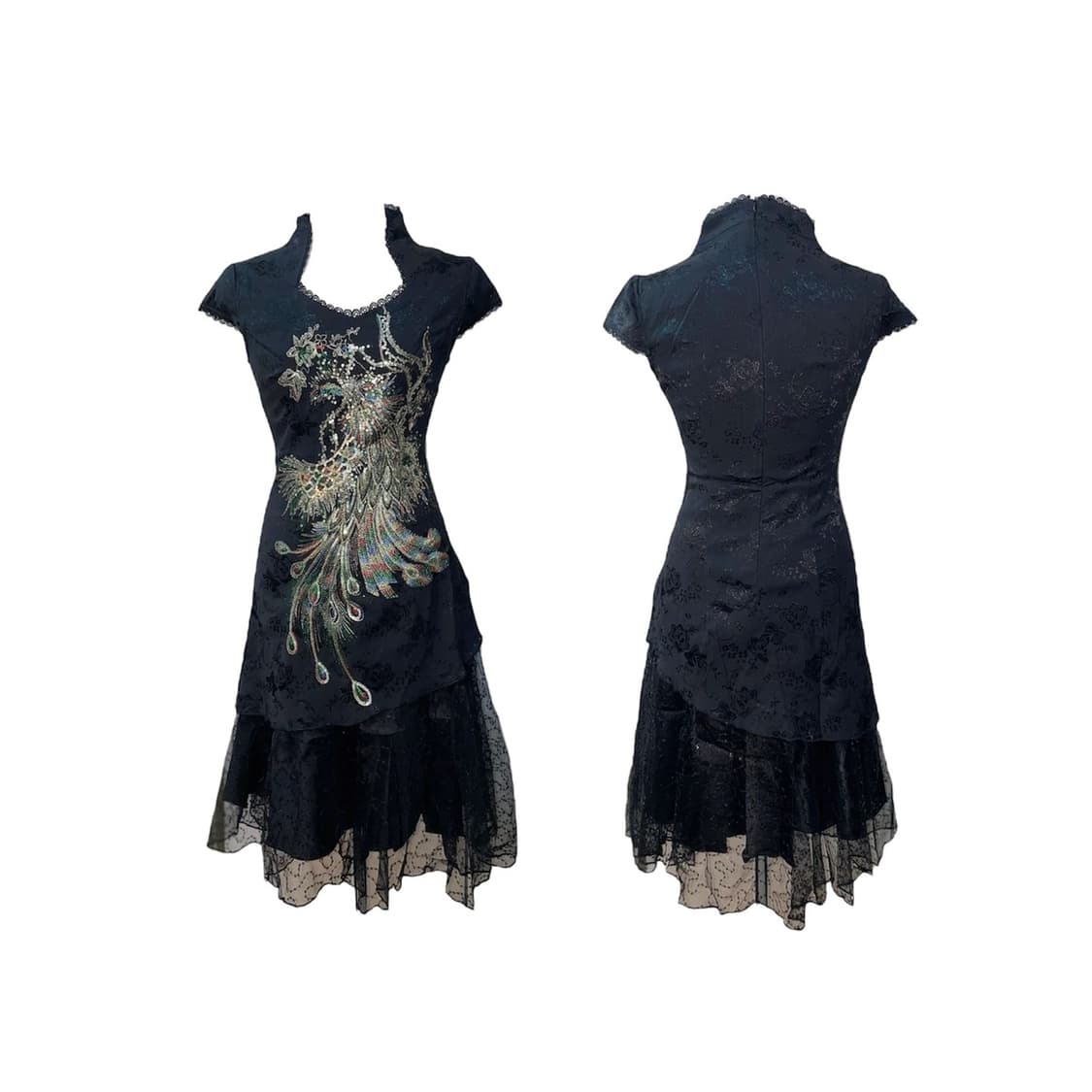 PIAOLIANG 피아오량 오리엔탈 미디 원피스 상품이미지2