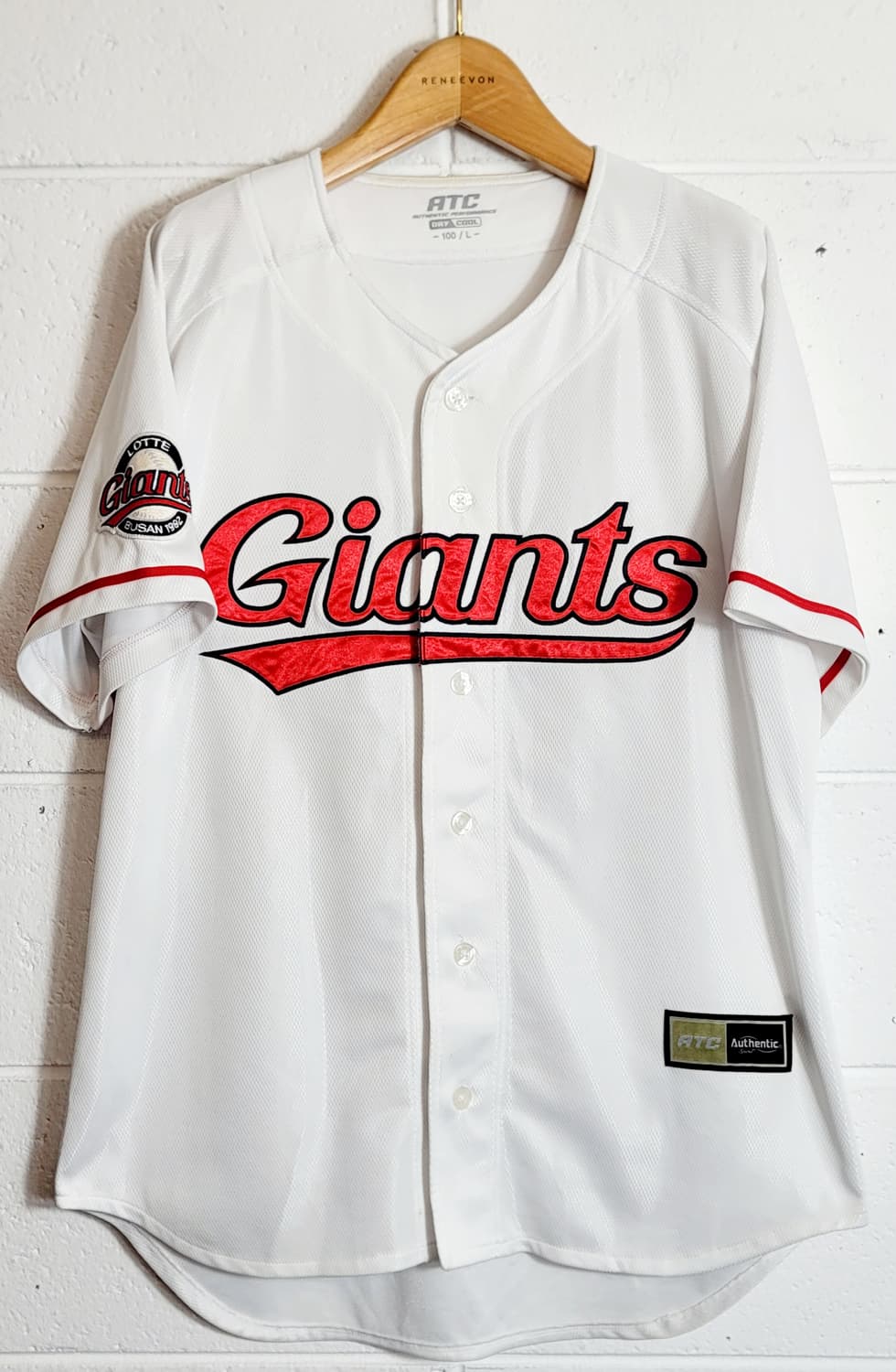 ATC 롯데자이언츠 홈 유니폼(No.10 이대호 마킹) 판매 상품이미지2