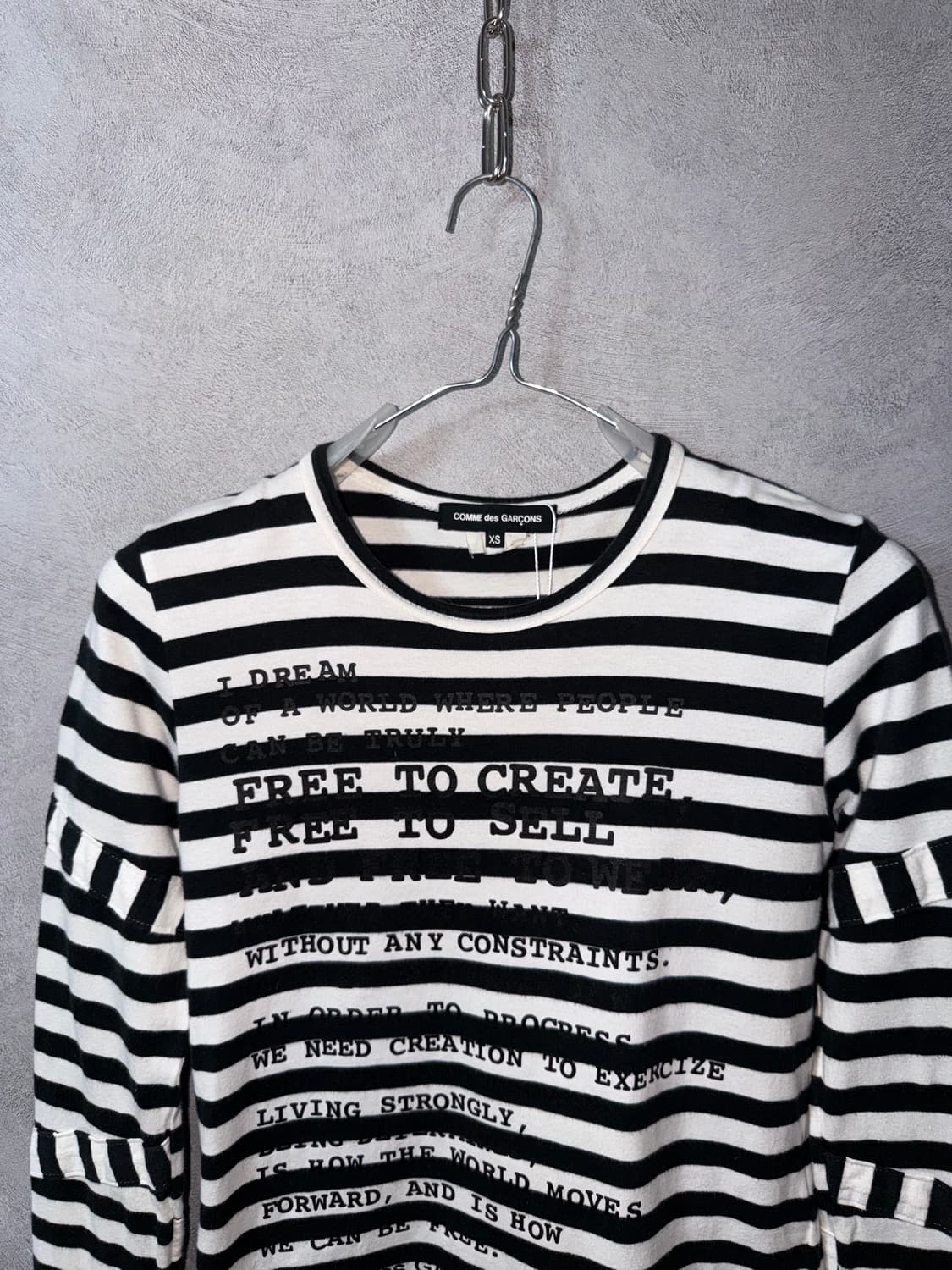 COMME des GARÇONS Border long sleeve  상품이미지4