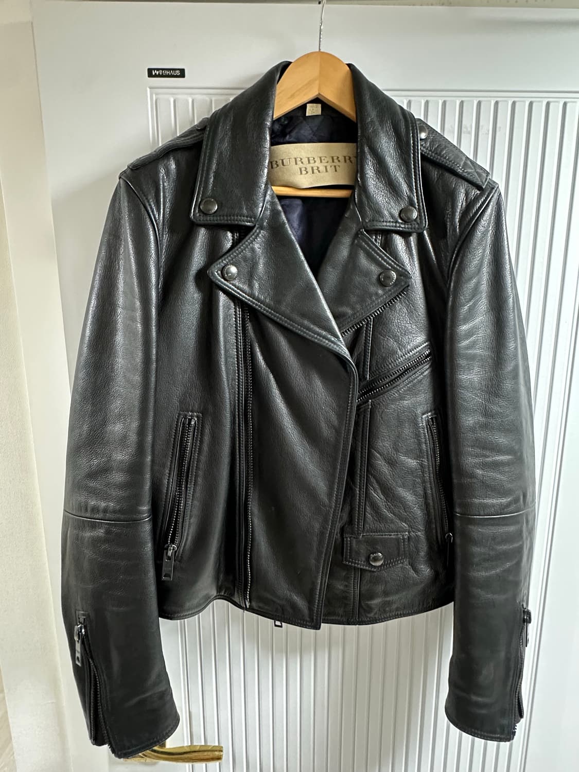 버버리 레더 자켓 상품이미지1