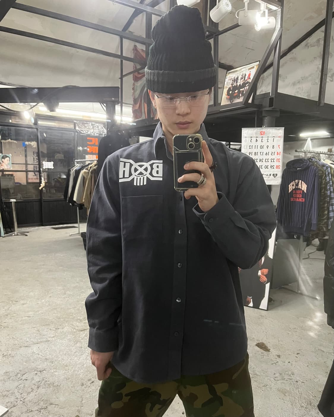 2000s Bounty Hunter moleskin shirt 상품이미지3