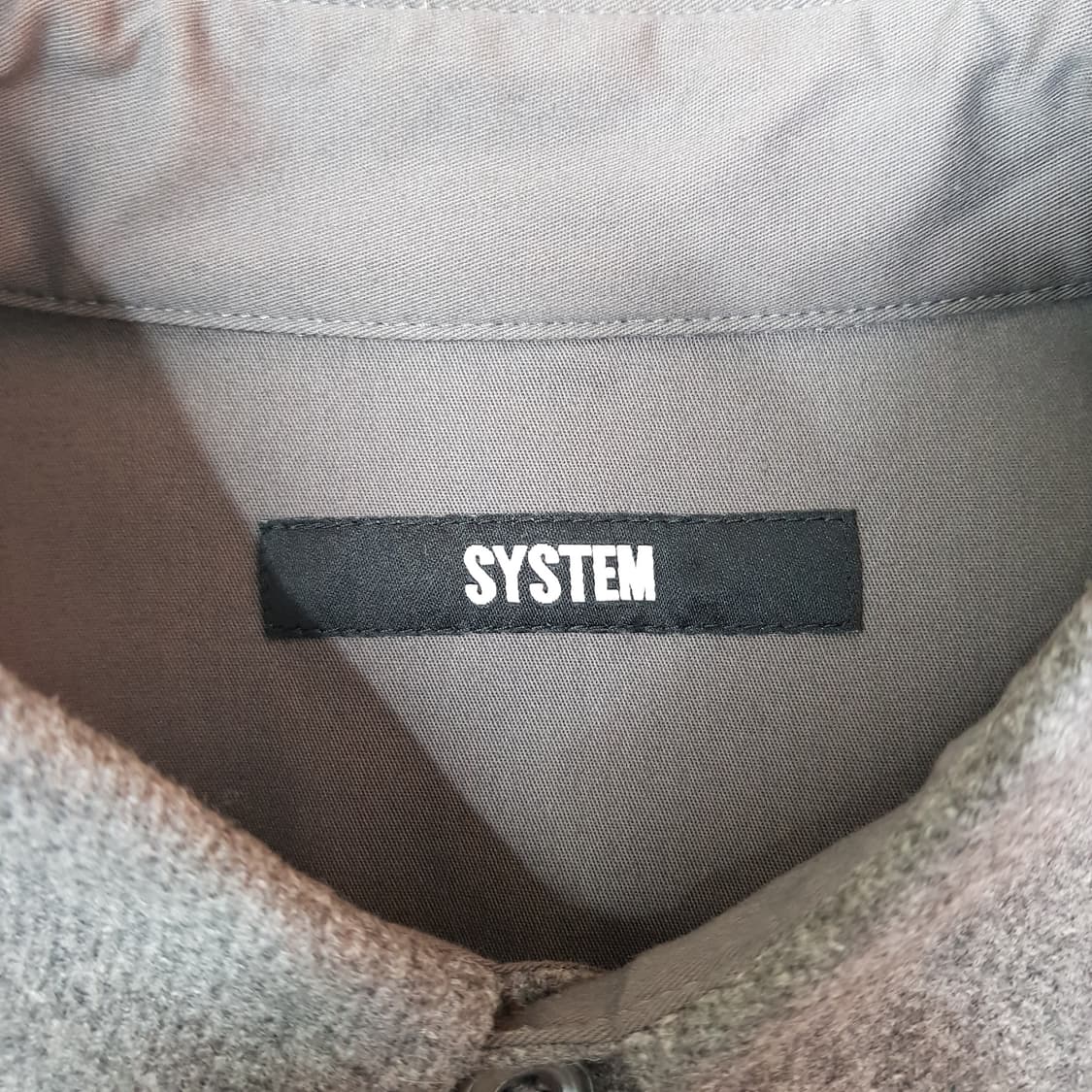 한섬 시스템 울 셔츠 자켓 100사이즈 상품이미지5