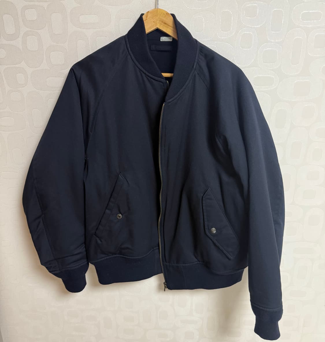 A.presse 24aw 실크 패딩 네이비 2사이즈 아프레쎄 상품이미지2