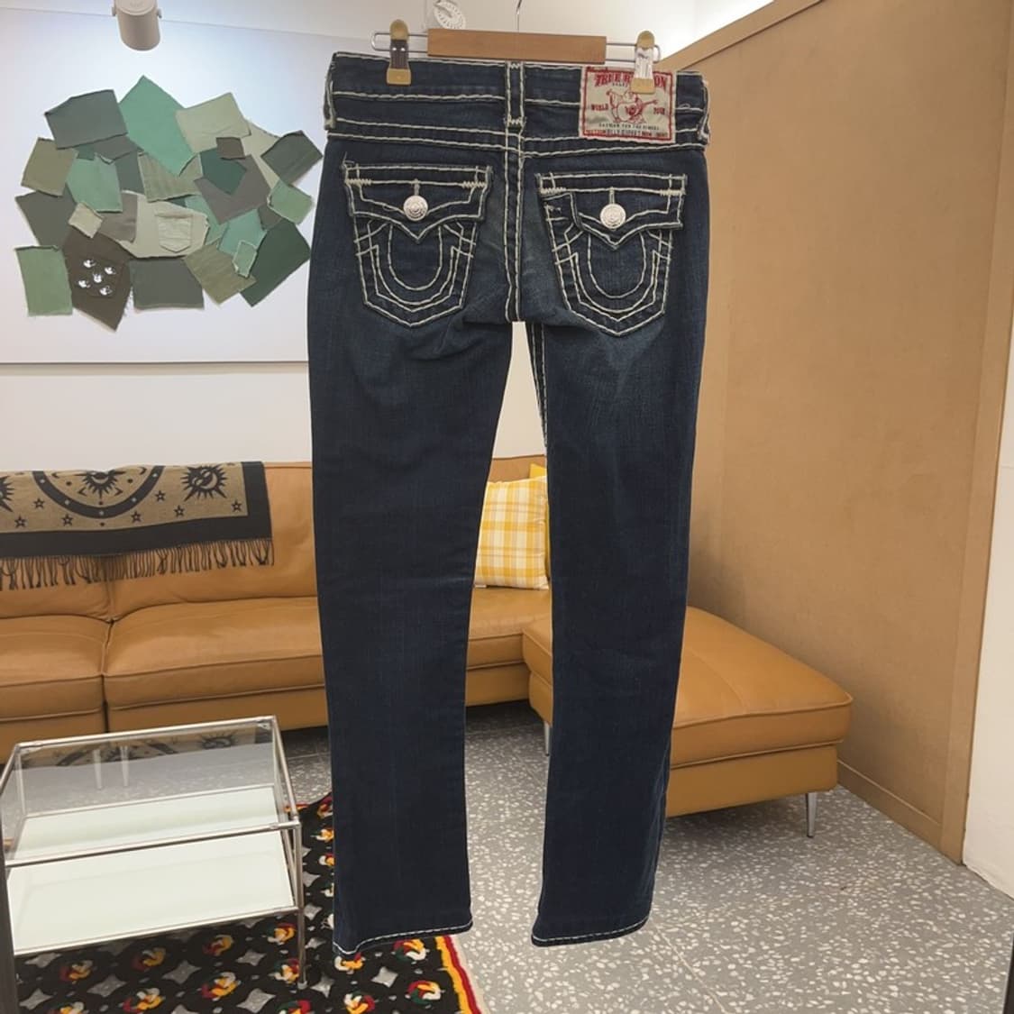 트루릴리전 빌리슈퍼티 Y2K 00's 데님팬츠 24인치 C08148 상품이미지4