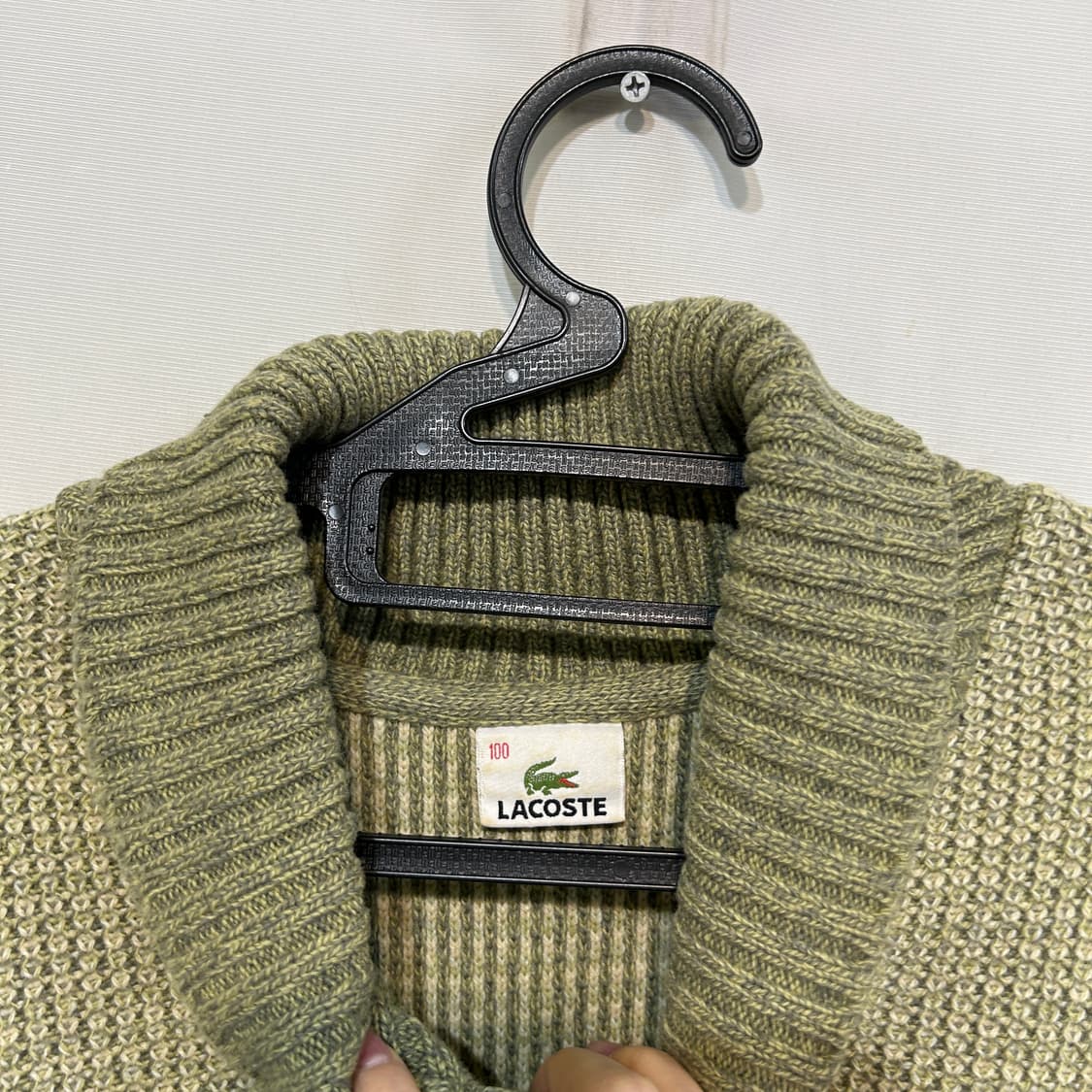 라코스테 남성 니트 100 상품이미지2