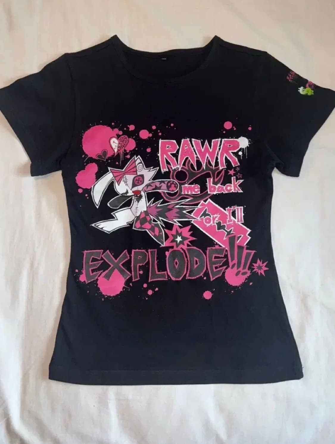 make a scene 씬 이모 키드 emo 섭컬 서브컬쳐 티셔츠 상품이미지1