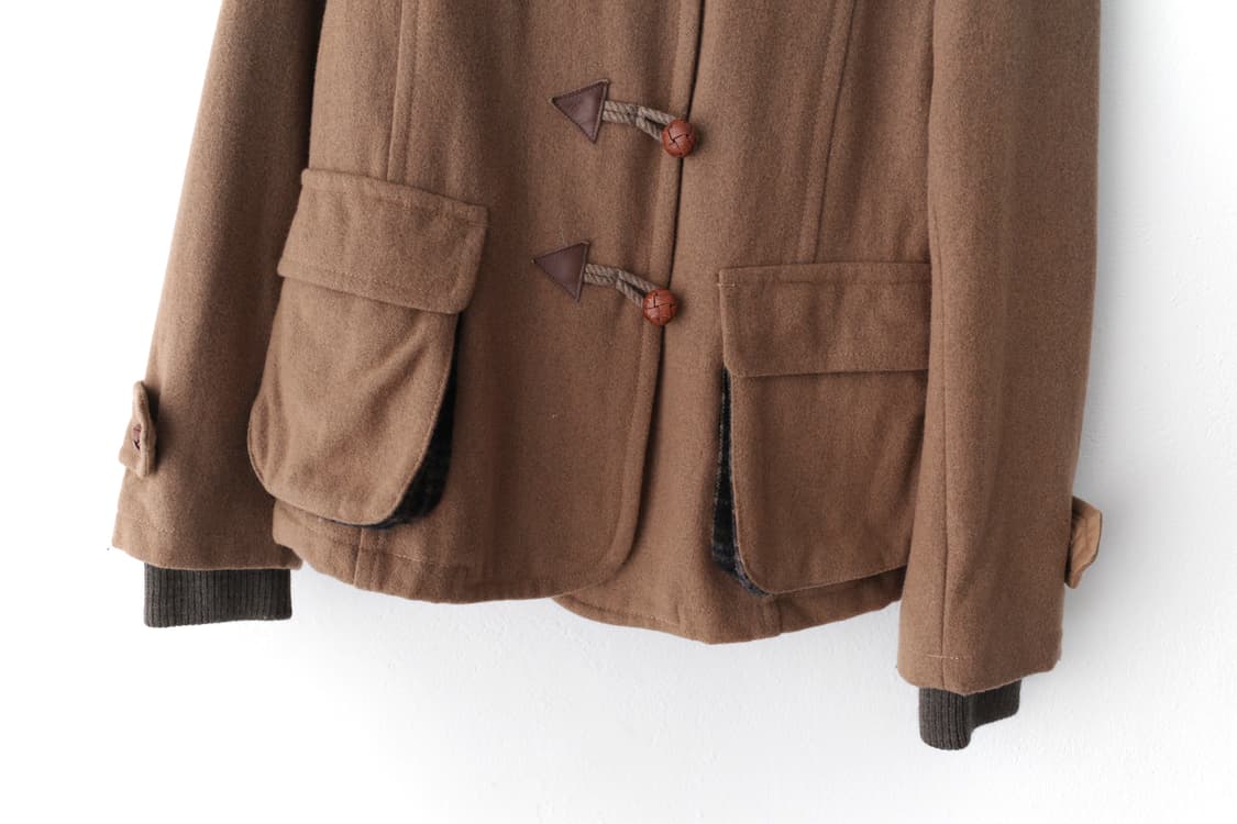 check duffle coat 상품이미지4