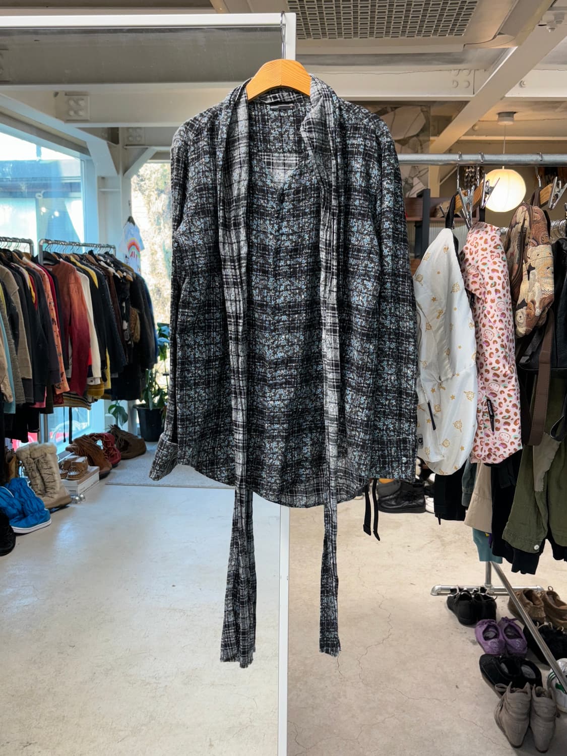 라드뮤지션 스카프 셔츠 상품이미지5