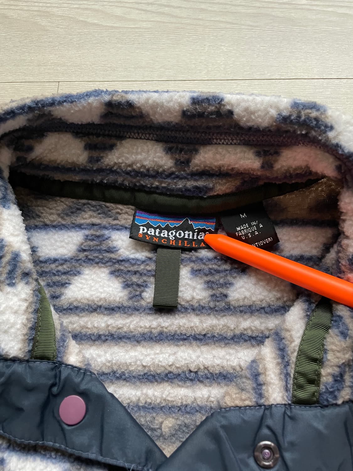 90s 파타고니아 신칠라 아즈텍 브라운 patagonia 상품이미지3