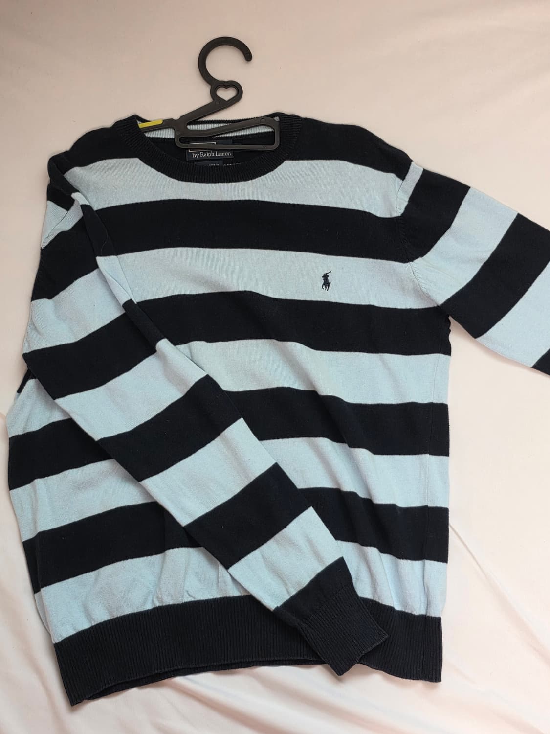 폴로 스트라이트 니트 상품이미지1