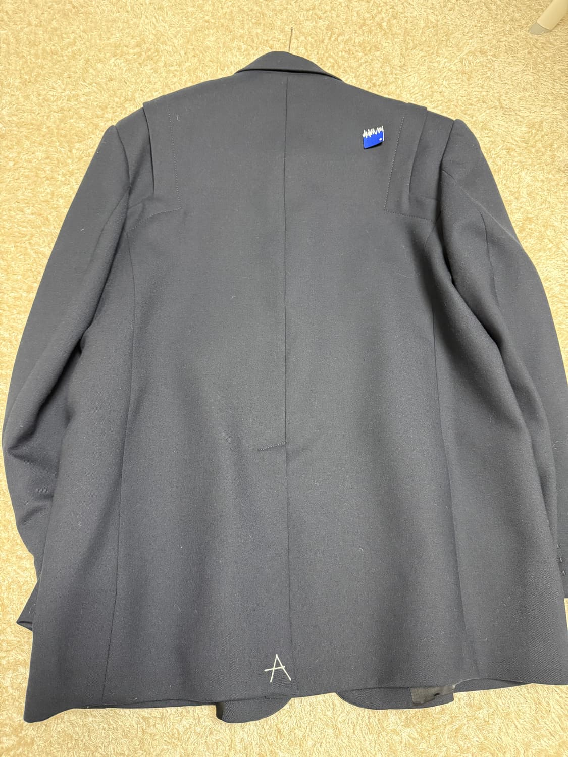 자라 x 아더에러 오버사이즈 블레이저 네이비 L사이즈 상품이미지6