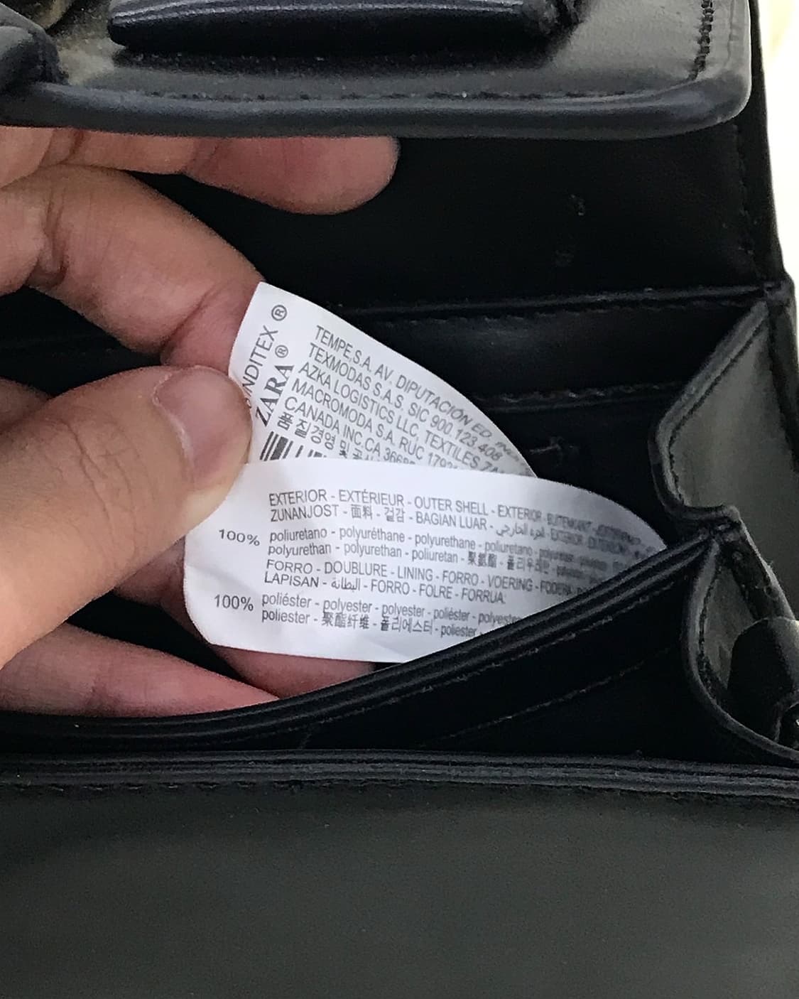 자라 레더 미니 투웨이백 가방 상품이미지5