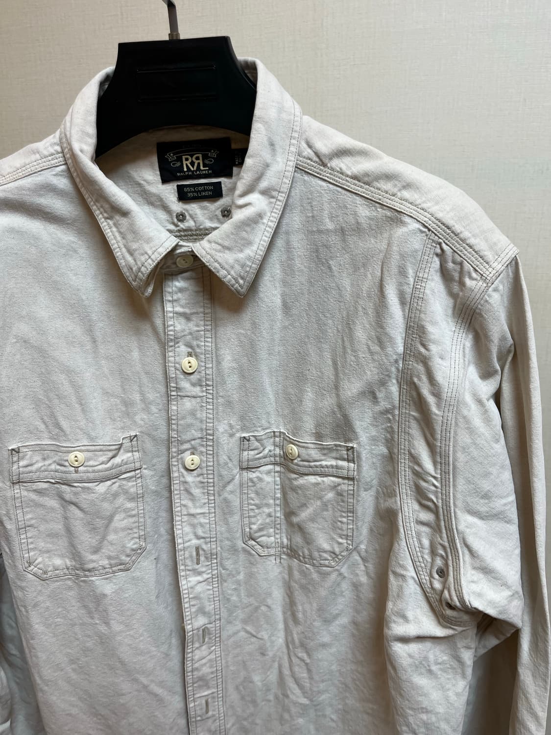 RRL cotton shirt 상품이미지3