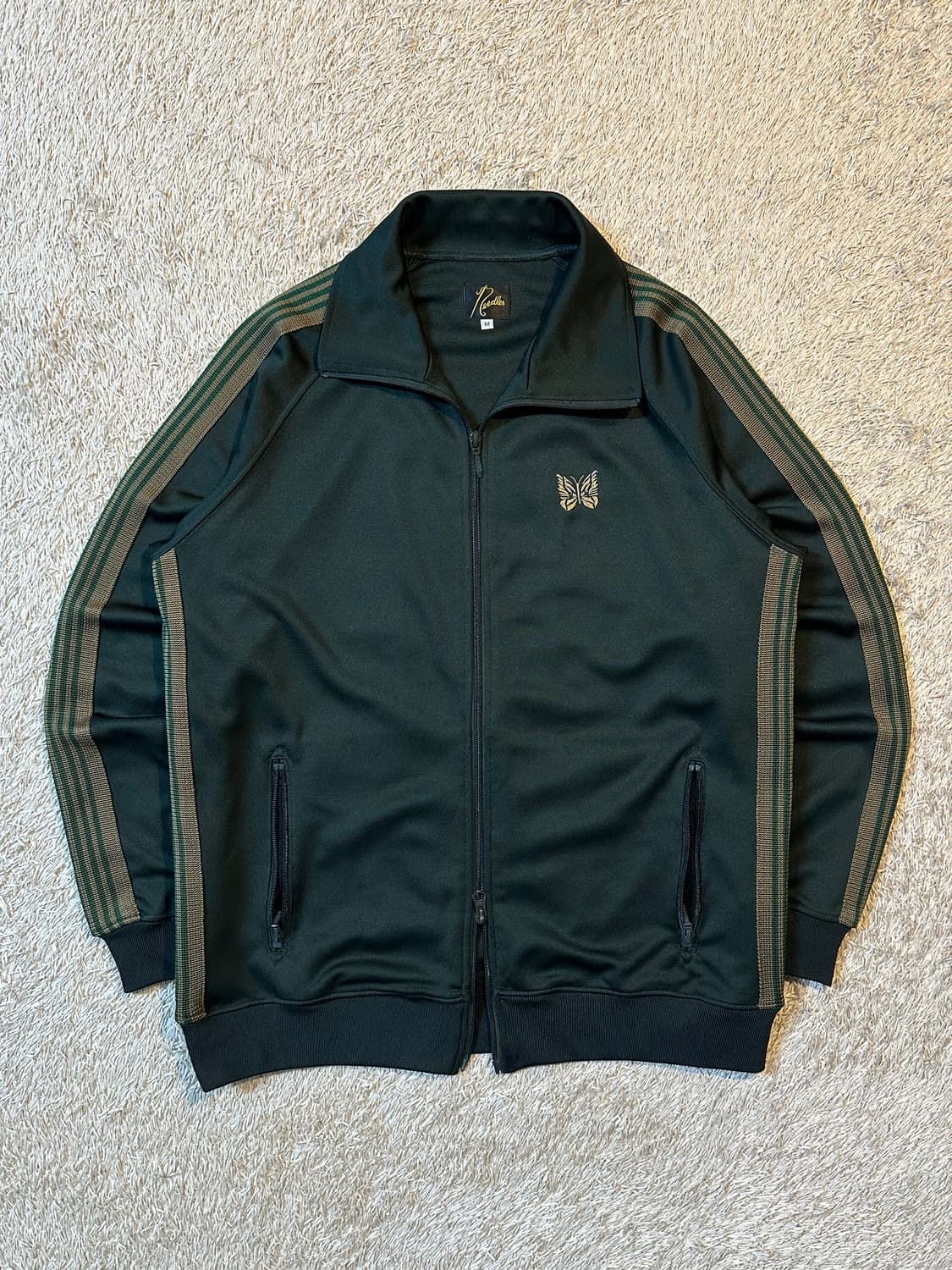 니들스 트랙자켓 다크그린 상품이미지1