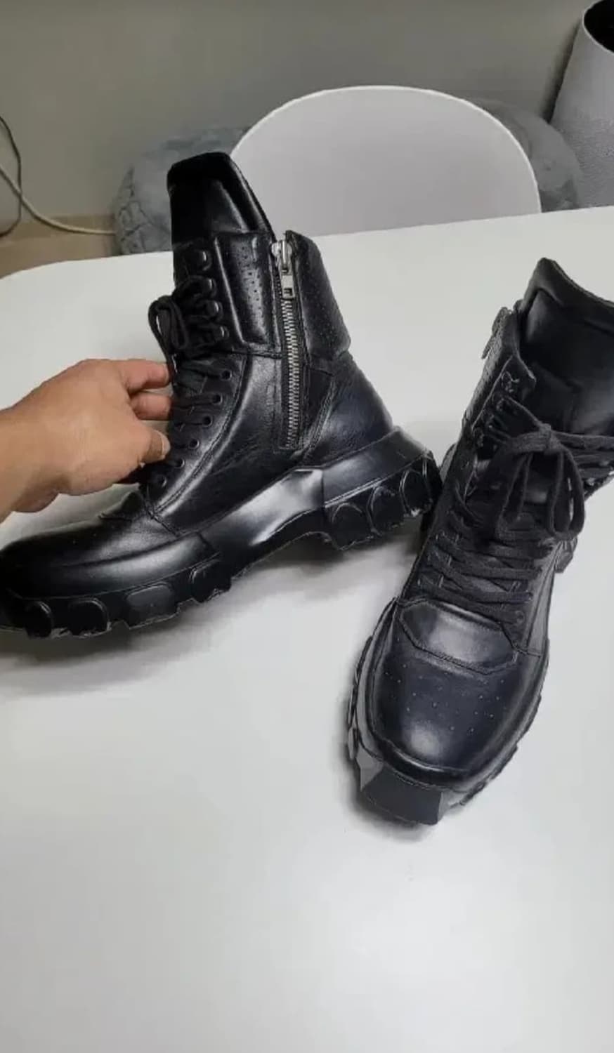 릭오웬스 fw 18 sisyphus 부츠 [270] 상품이미지3