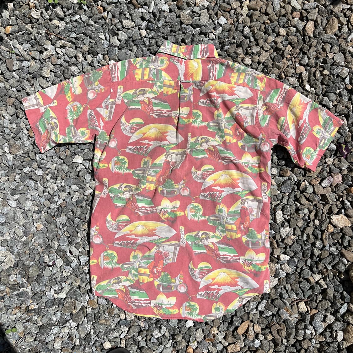 90s 에비수(Evisu)Evis 초창기 빈티지 셔츠 (실측확인) 상품이미지6