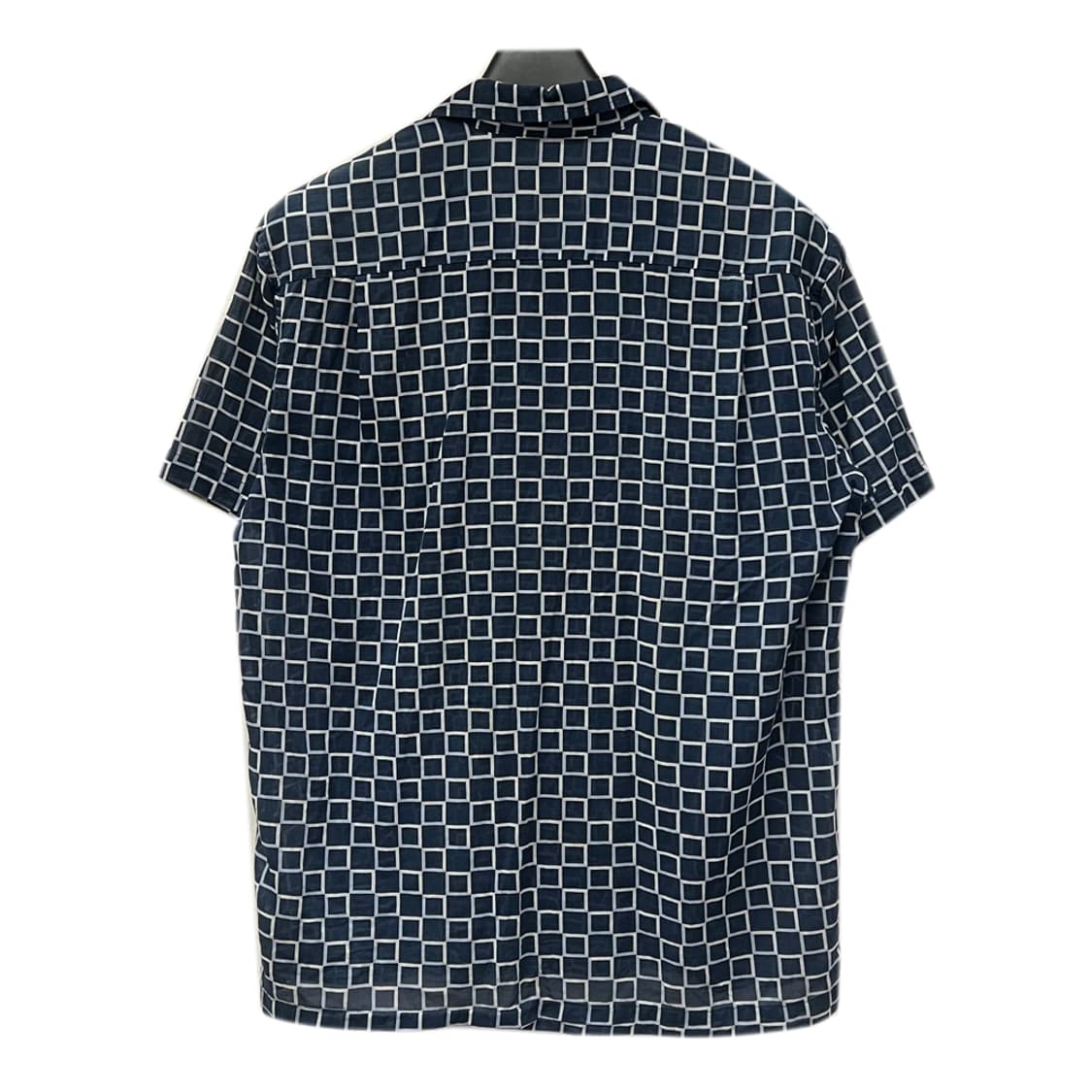 YSL 입생로랑 린넨 체크 반팔 셔츠 100 상품이미지2