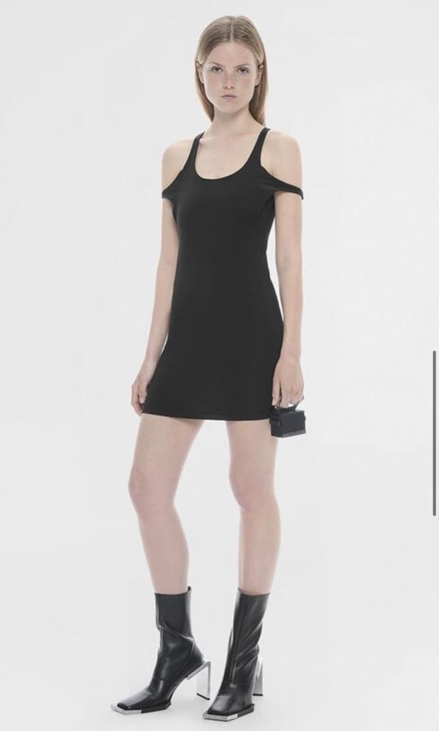 [HELIOT EMIL : 엘리엇 에밀] GEODE DRESS BLACK 상품이미지1