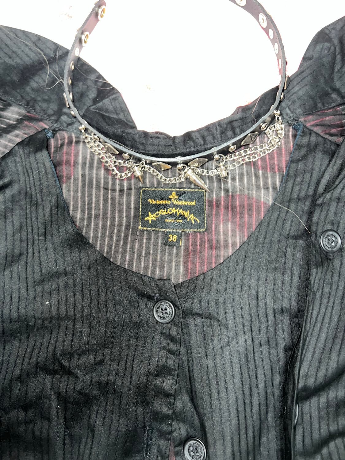 비비안웨스트우드 앵글로매니아 더블 하프 탑(38) 상품이미지3