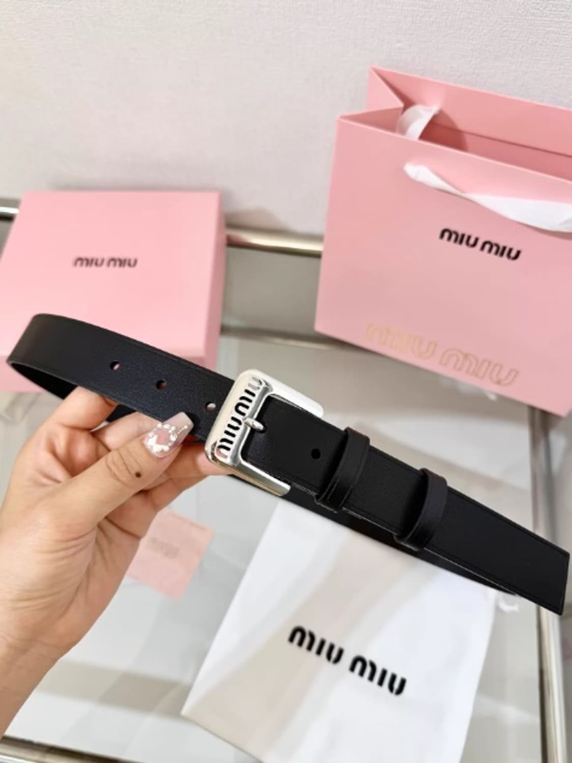 미우미우 여성 벨트 상품이미지4
