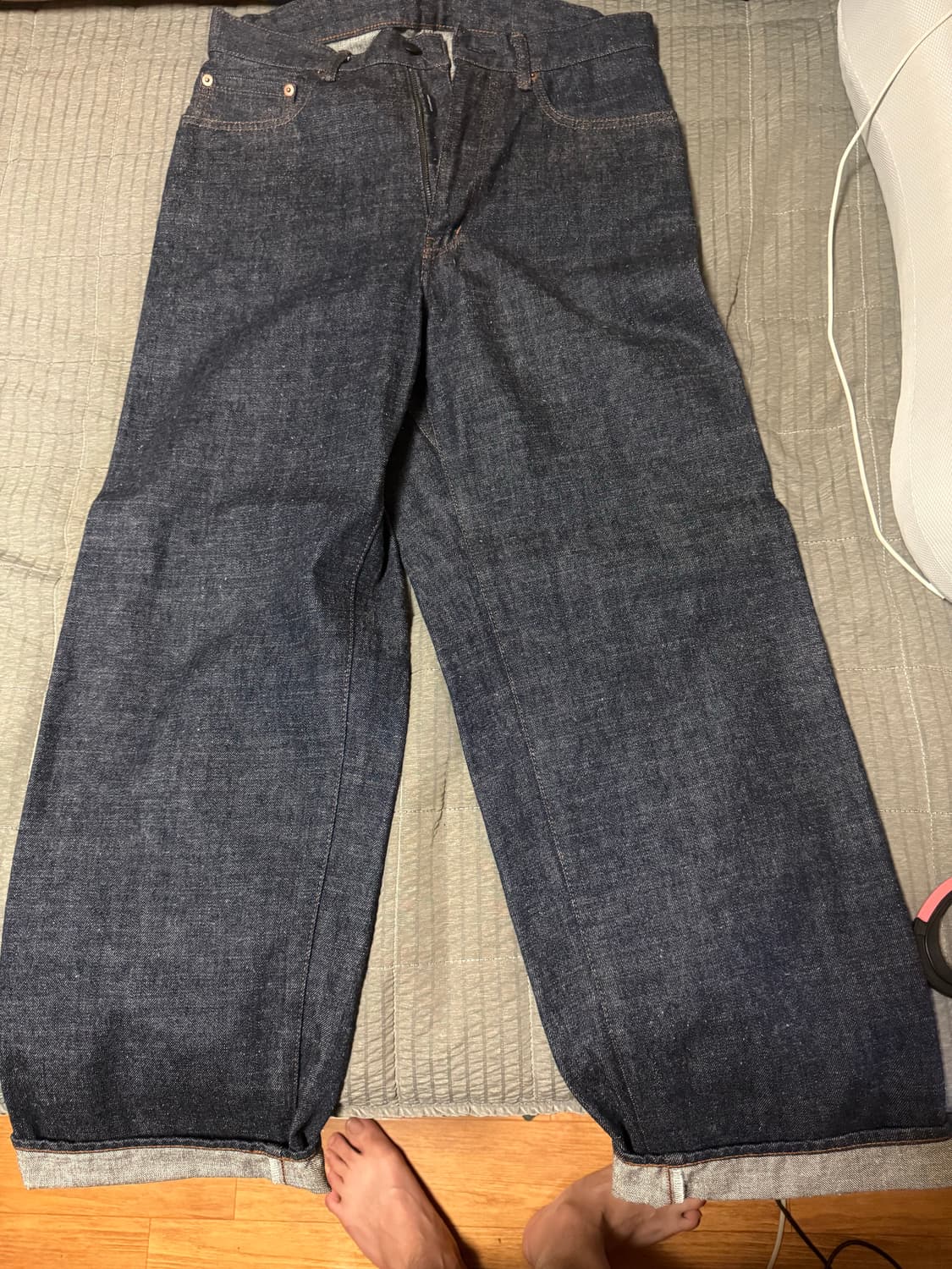 나나미카 셀비지 데님 인디고 30사이즈 25ss 상품이미지4