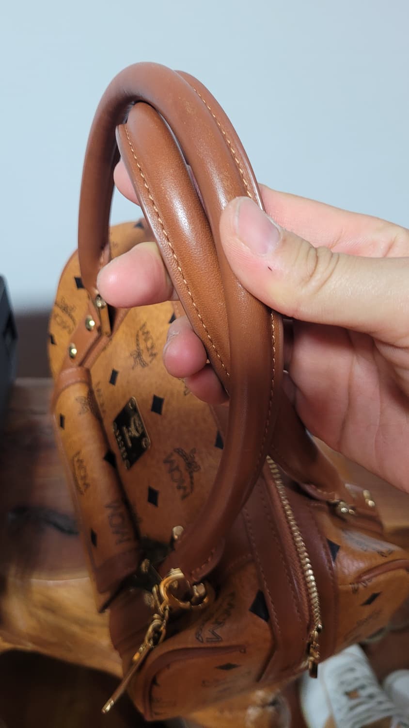 정품 MCM 비세토스 보스턴 백 상품이미지4