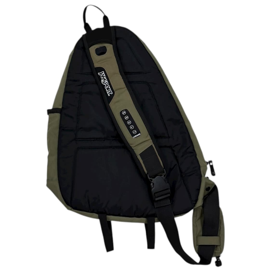 잔스포츠 빈티지 Y2K 유틸리티 슬링백 가방 카키 상품이미지2