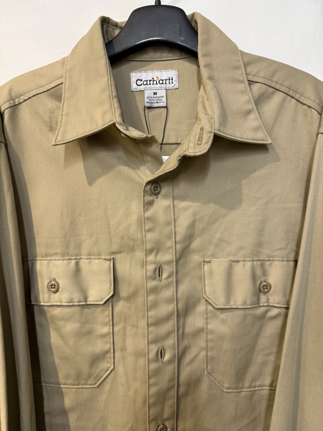 칼하트 베이지 투포켓 긴팔셔츠 상품이미지2